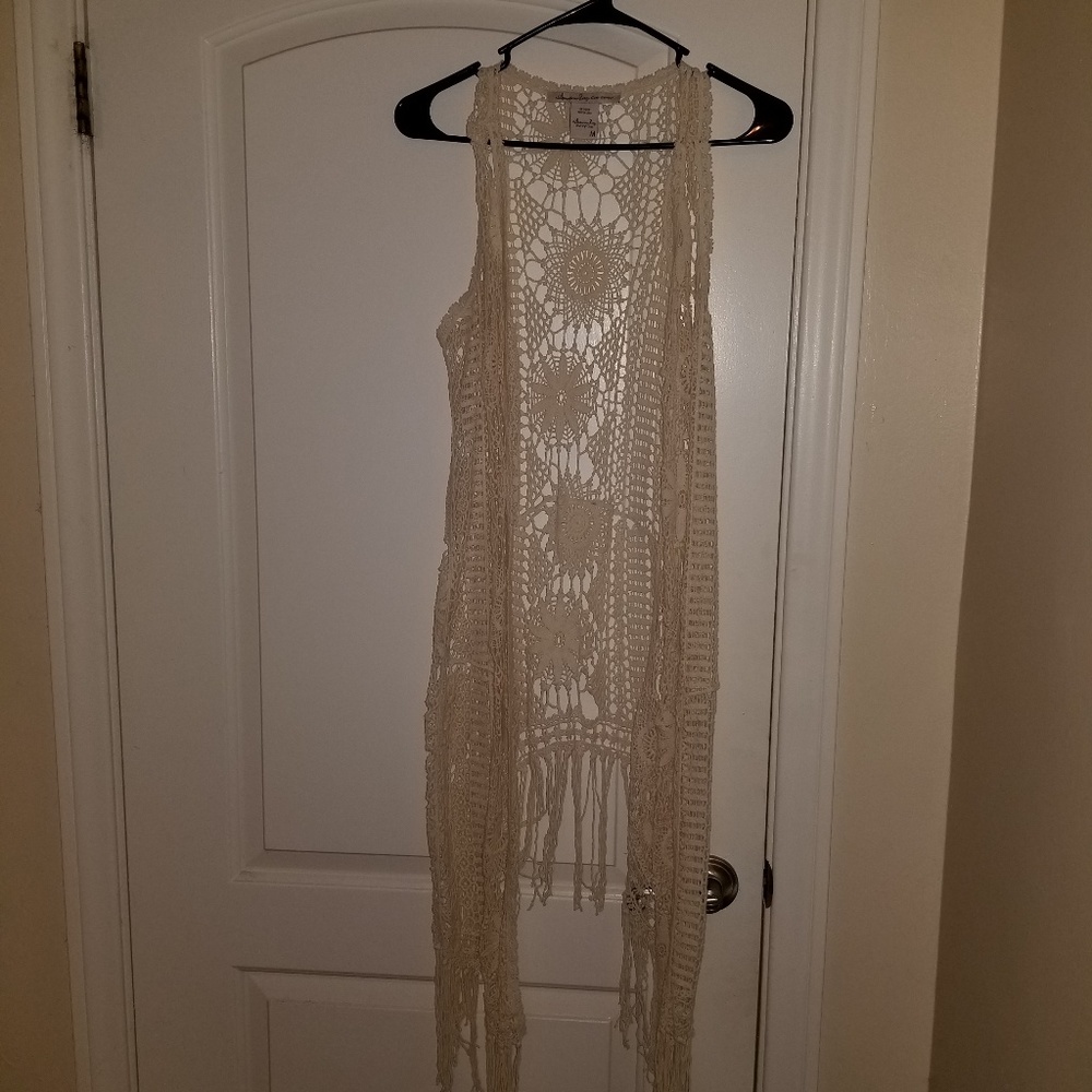 Crochet cover up